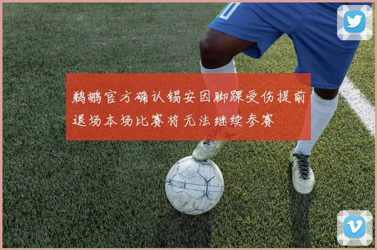 鹈鹕官方确认锡安因脚踝受伤提前退场本场比赛将无法继续参赛