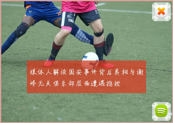 媒体人解读国安事件背后真相与谢峰无关俱乐部层面遭遇指控